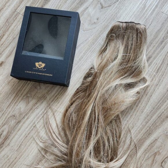 Foxy Locks Double Wefted Lace 22 inch 220 grams in creme brulee - Picture 1 of 5